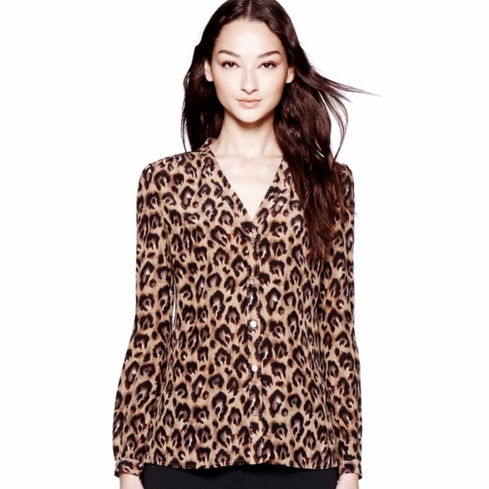 Leopard Print Jayden Blouse